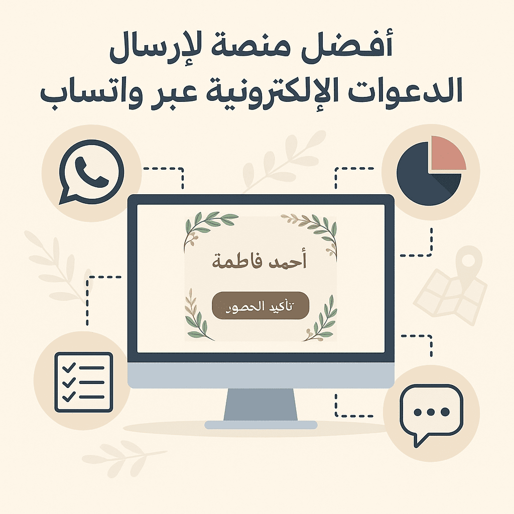 أفضل منصة لإرسال الدعوات الإلكترونية عبر واتساب