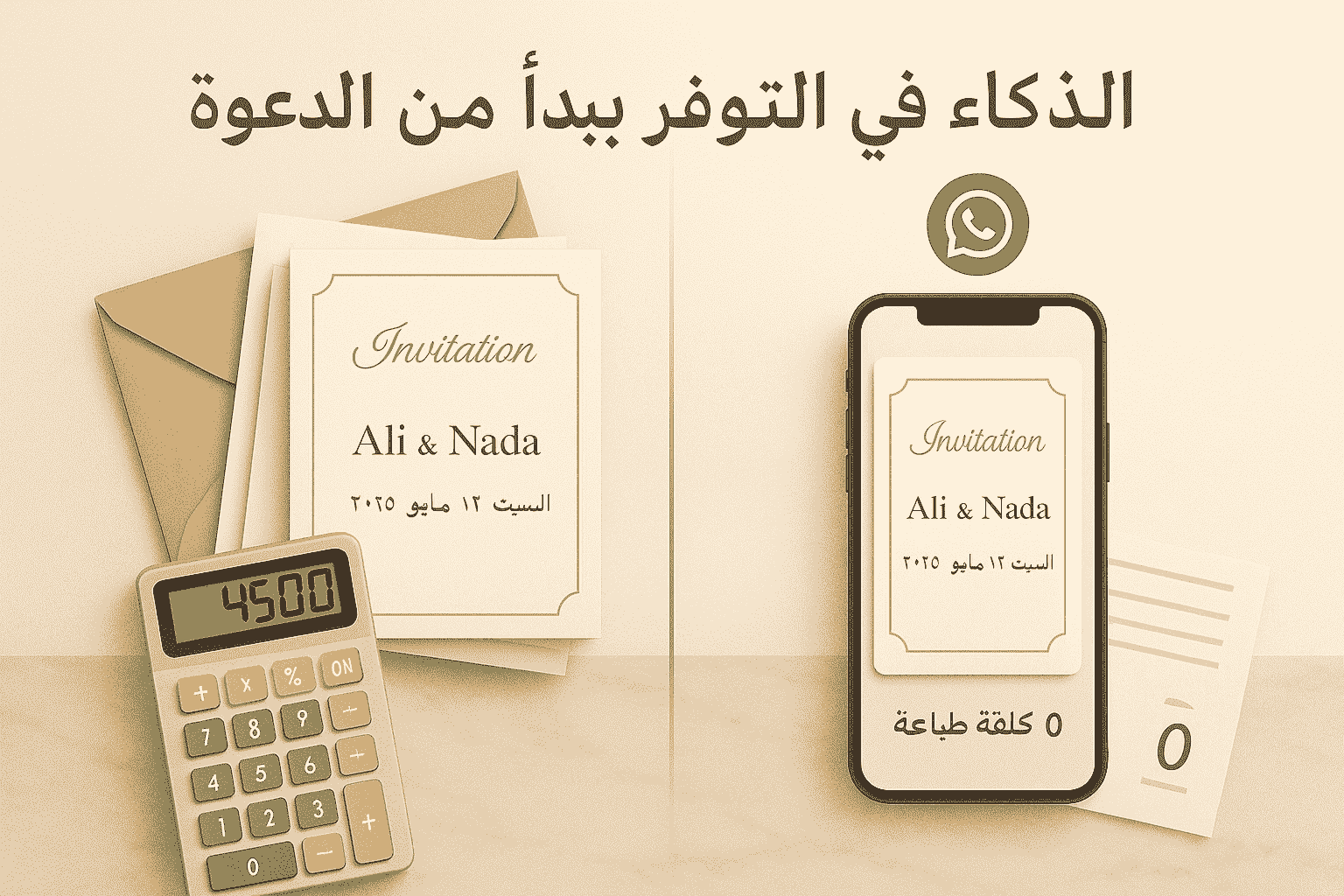 كيف تستخدم الدعوات الرقمية لتقليل التكاليف؟