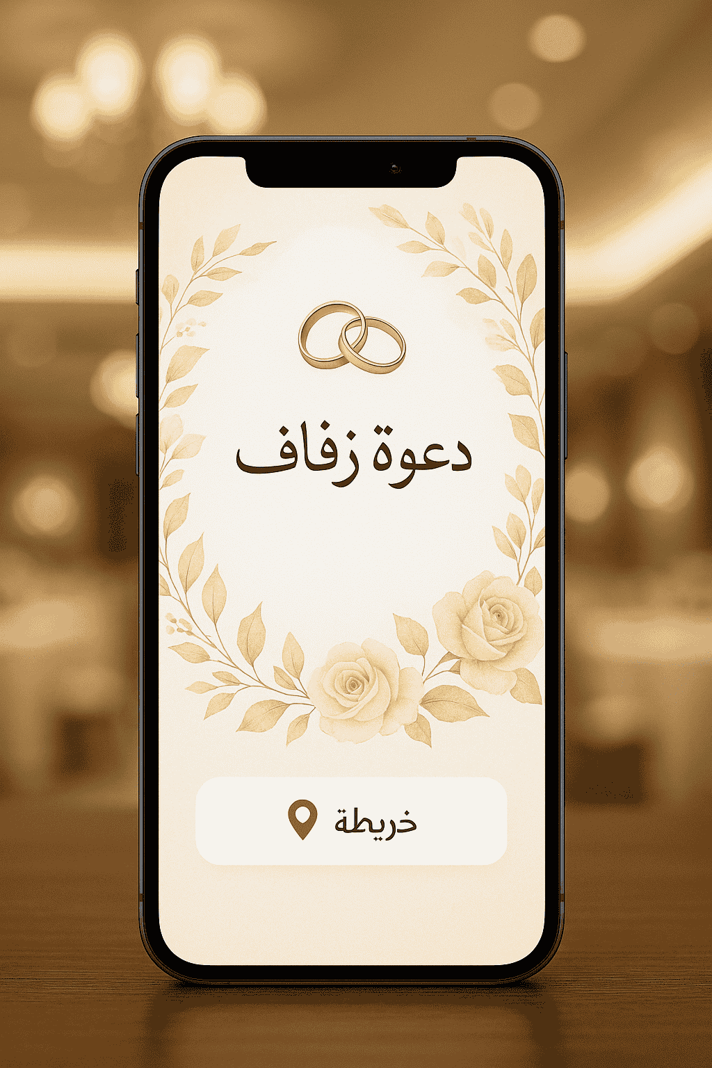 كيف تضيف خريطة مكان الحفل في دعوة الواتساب؟