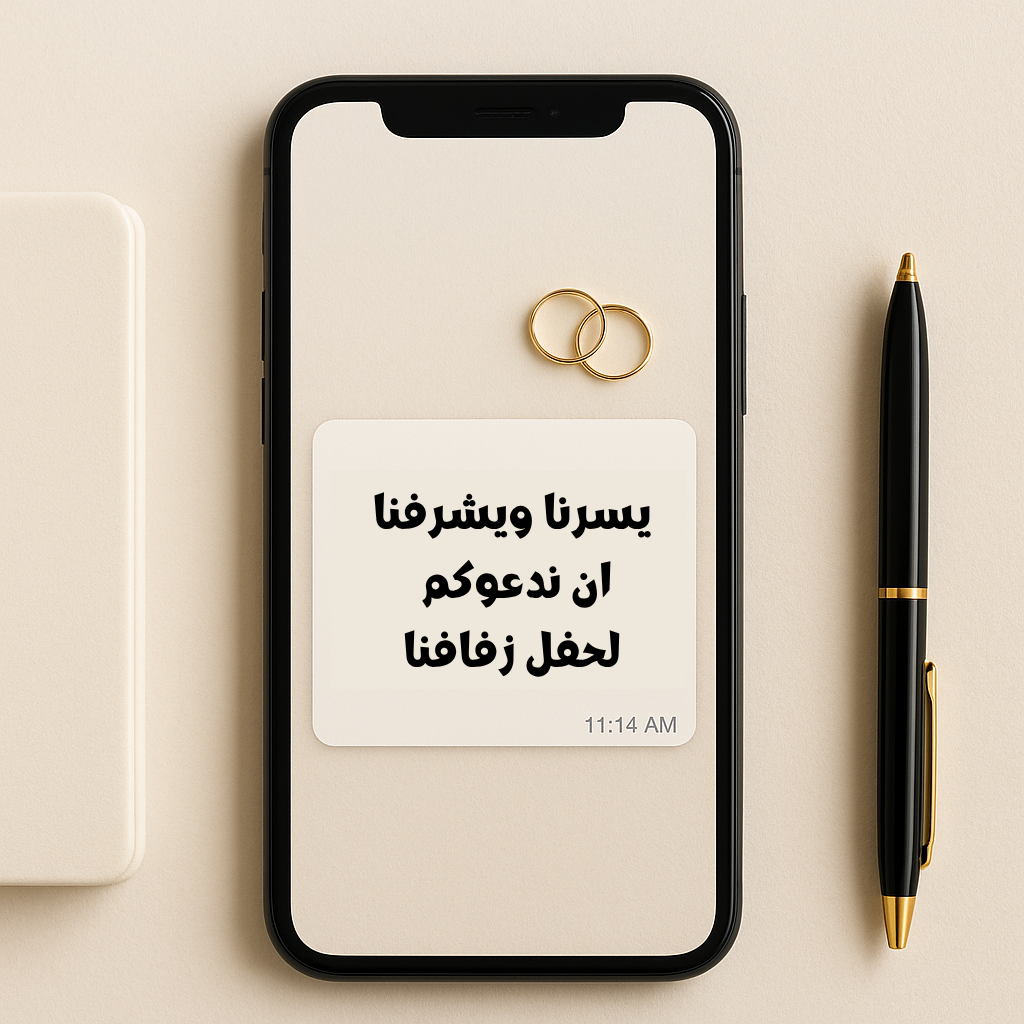 كيف تكتب دعوة رسمية لحفل زفاف؟